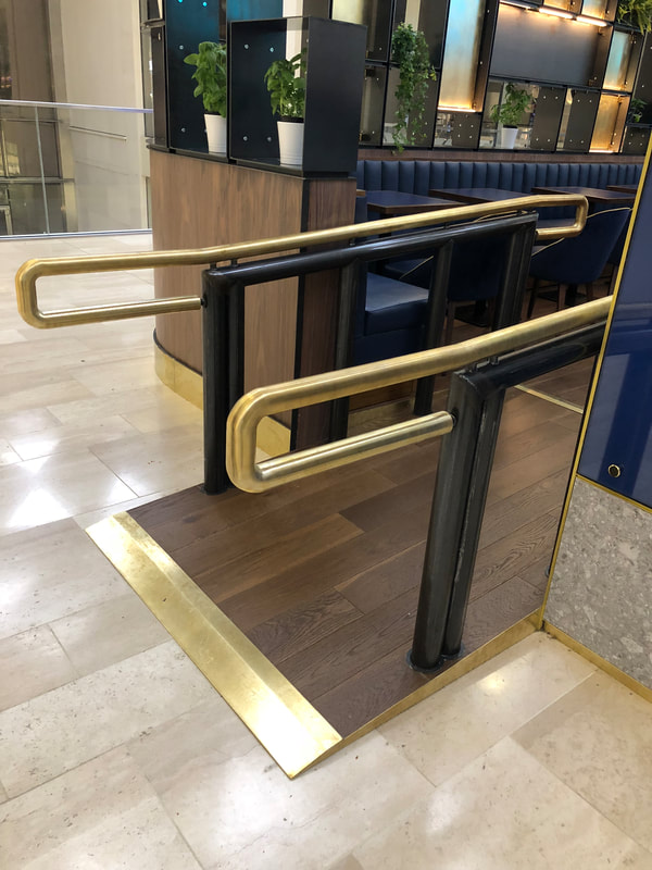 Brass Handrails